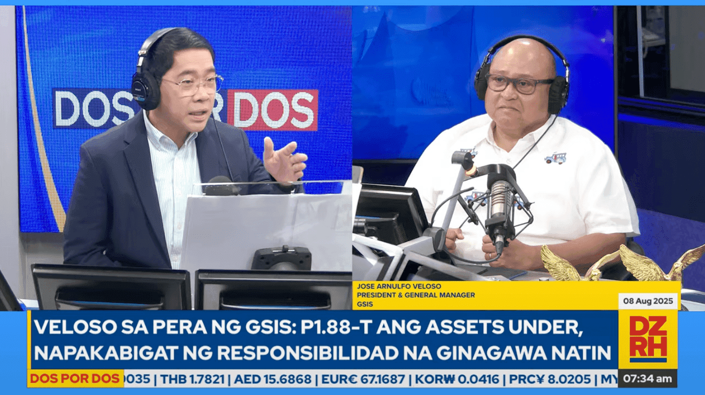 GSIS chief admits paper loss in DigiPlus investment, but reports ₱77B revenue in H1 2025