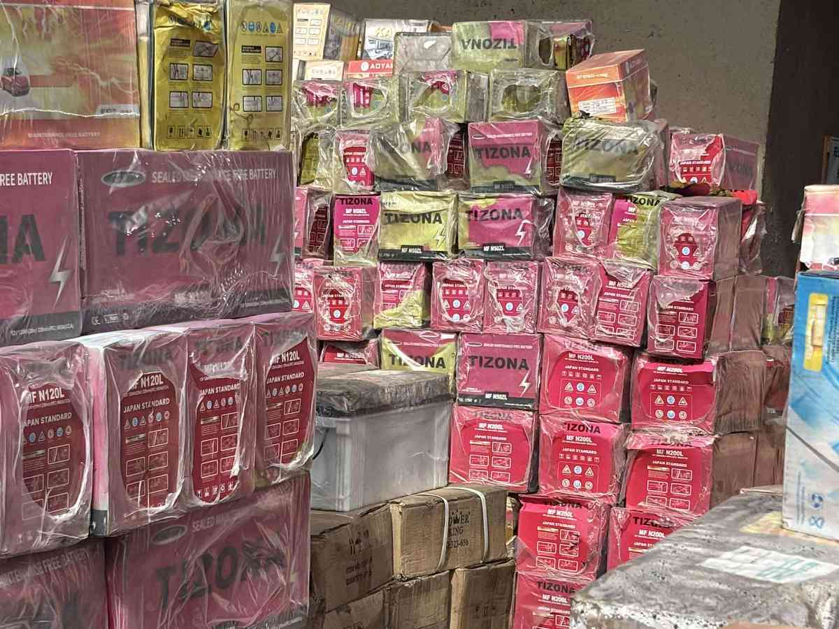 DTI destroys ₱110M worth of substandard batteries