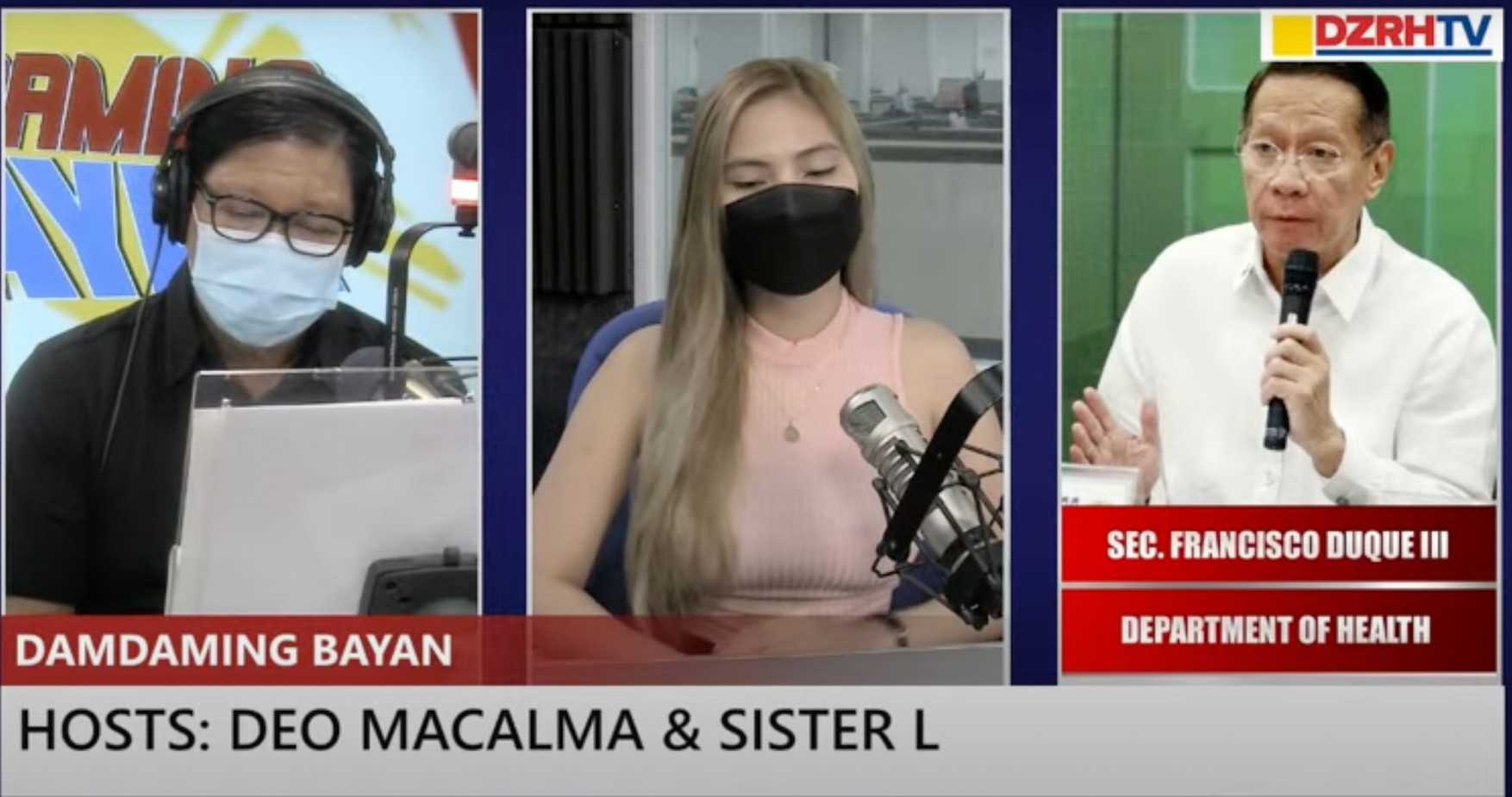 Duque on ditching faceshields: Let's wait for Thursday