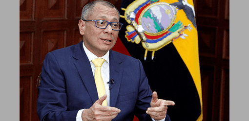 Ecuador's ex-Vice President Glas attempted suicide, on hunger strike, former president says