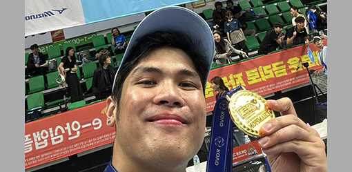 Espejo completes championship run in South Korea