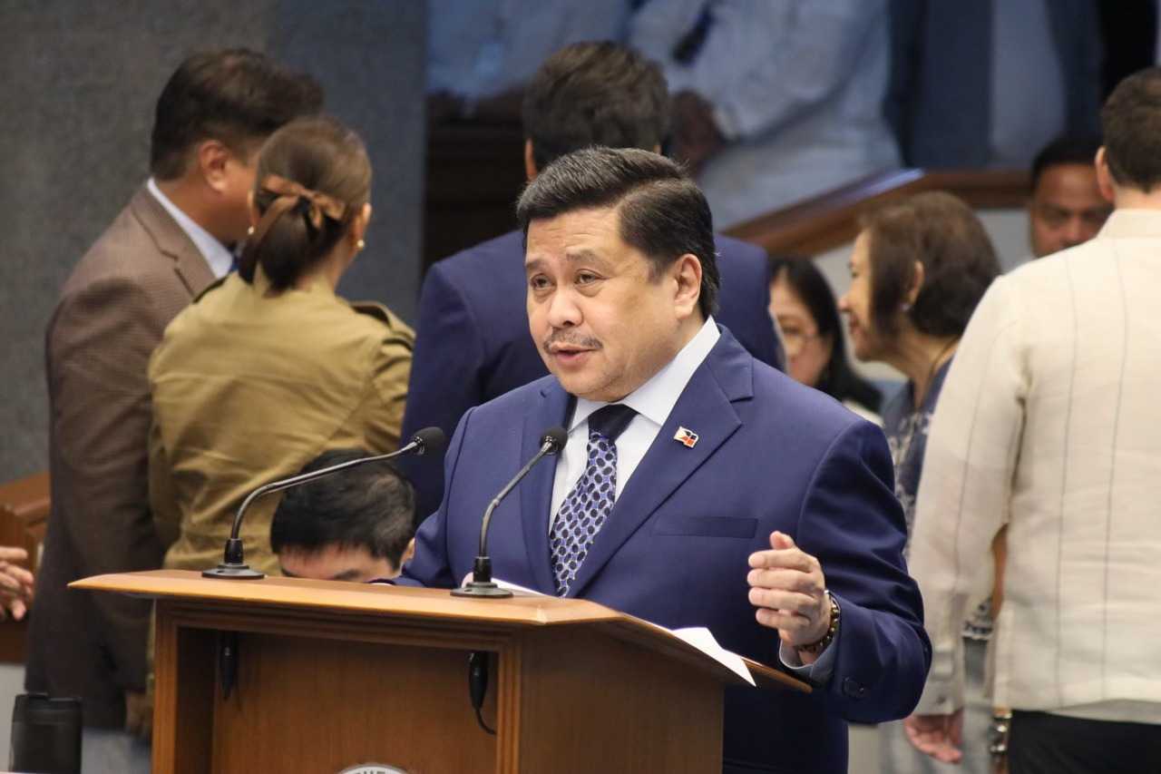 Estrada condemns China's harassment of BRP Teresa Magbanua in WPS