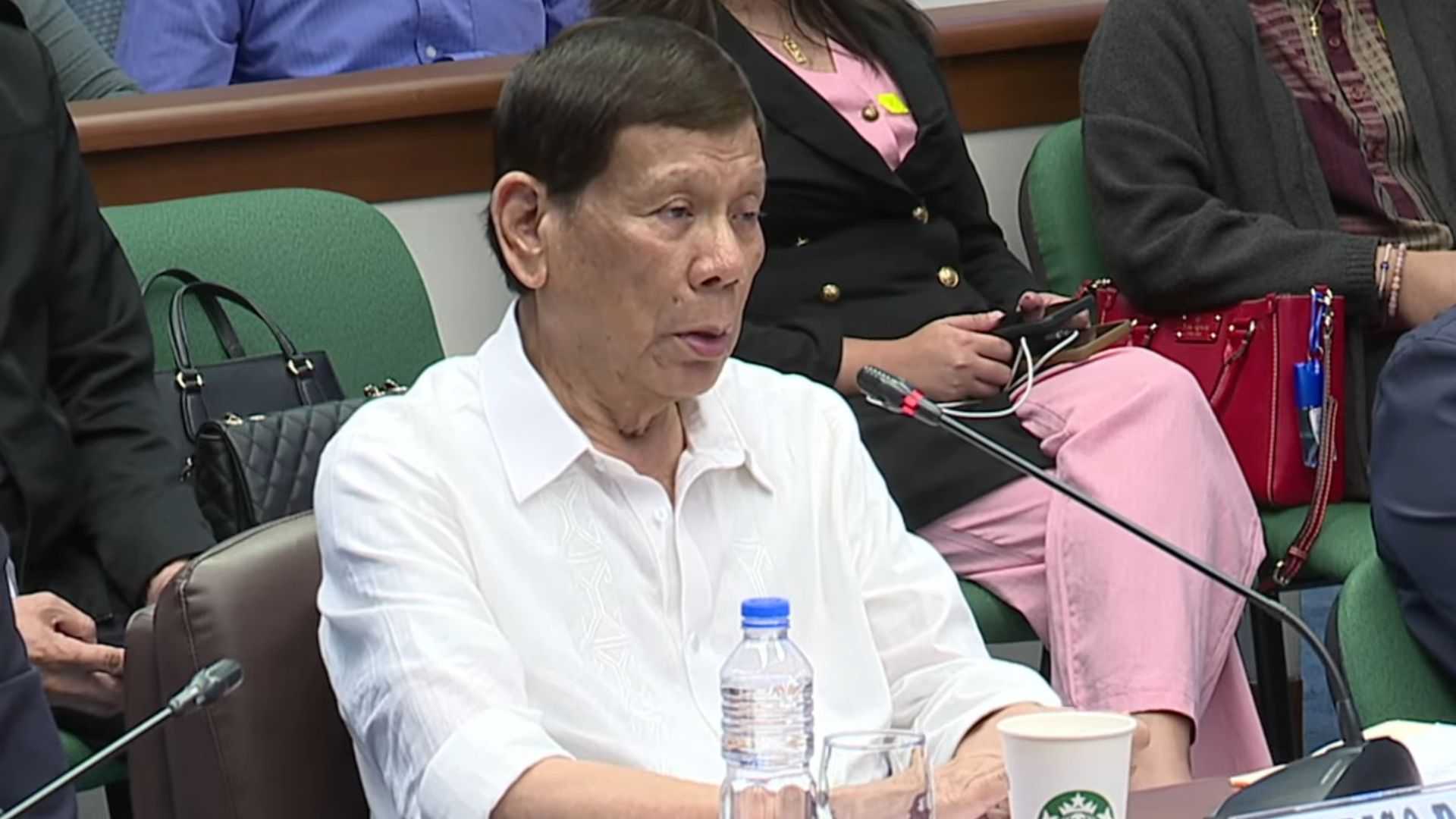 Ex-President Duterte claims full responsibility for police actions during "War on Drugs"