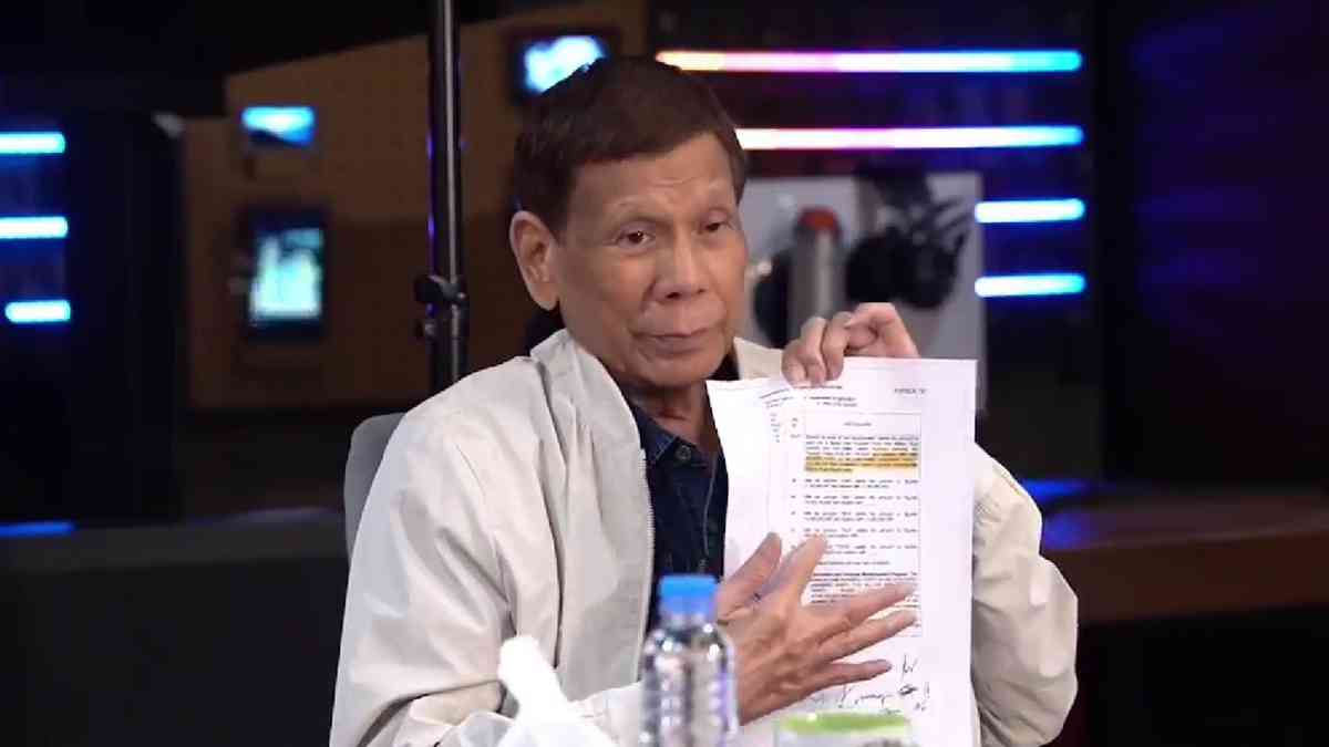Ex-President Duterte, solon raise concern over national budget; claim 2025 GAA is invalid