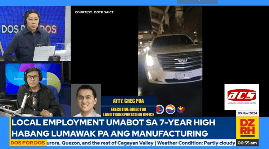 'Fake', says LTO over recent violator of EDSA busway with plate no. 7