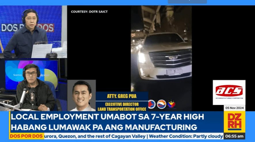 'Fake', says LTO over recent violator of EDSA busway with plate no. 7