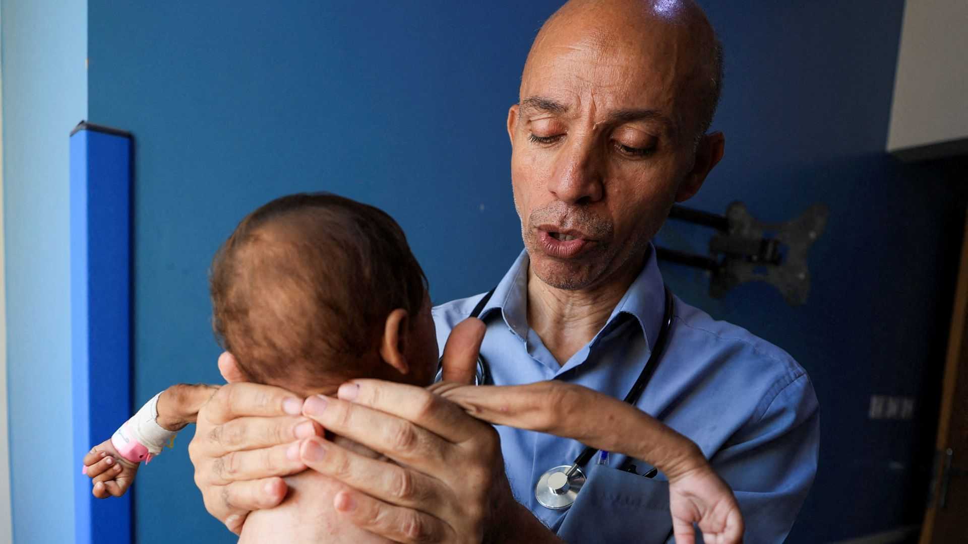Famine plays out in Gaza as children denied nourishing food supplements