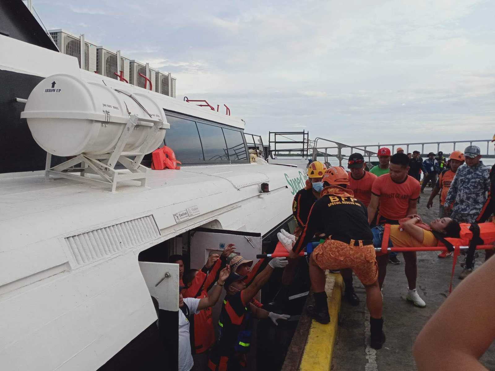 35 injured after fast craft collides with cargo vessel in Mactan, Cebu