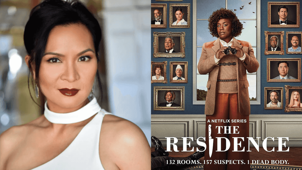 Fil-Am actress takes on role of White House chief of staff in Netflix's newest murder mystery