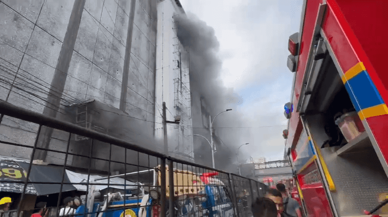 Fire hits former ACT Theater in Cubao, QC