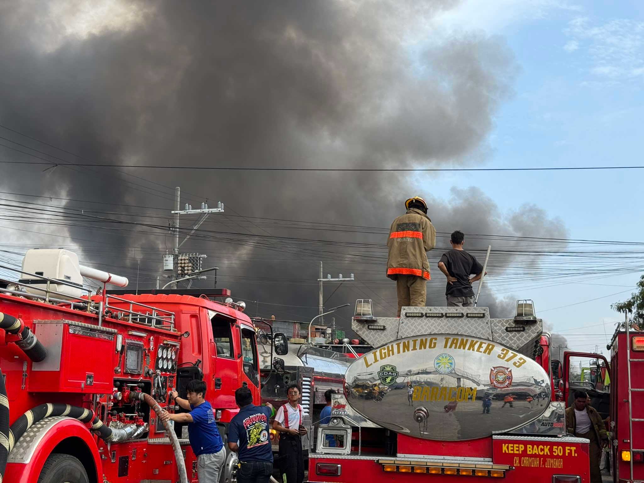 Fire in Happyland, Tondo reaches 5th alarm