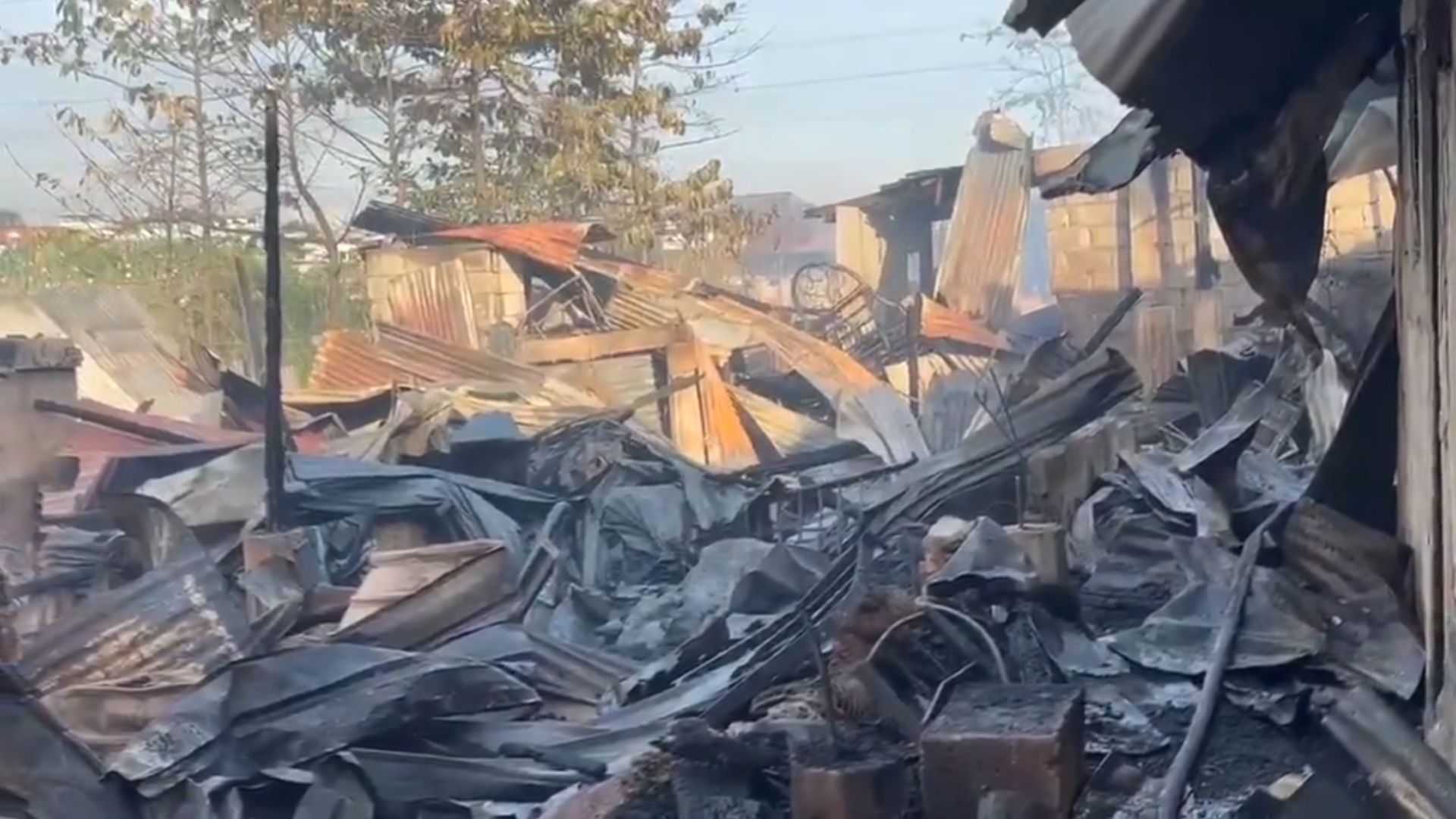 Fire in Taytay, Rizal leaves over 100 families displaced