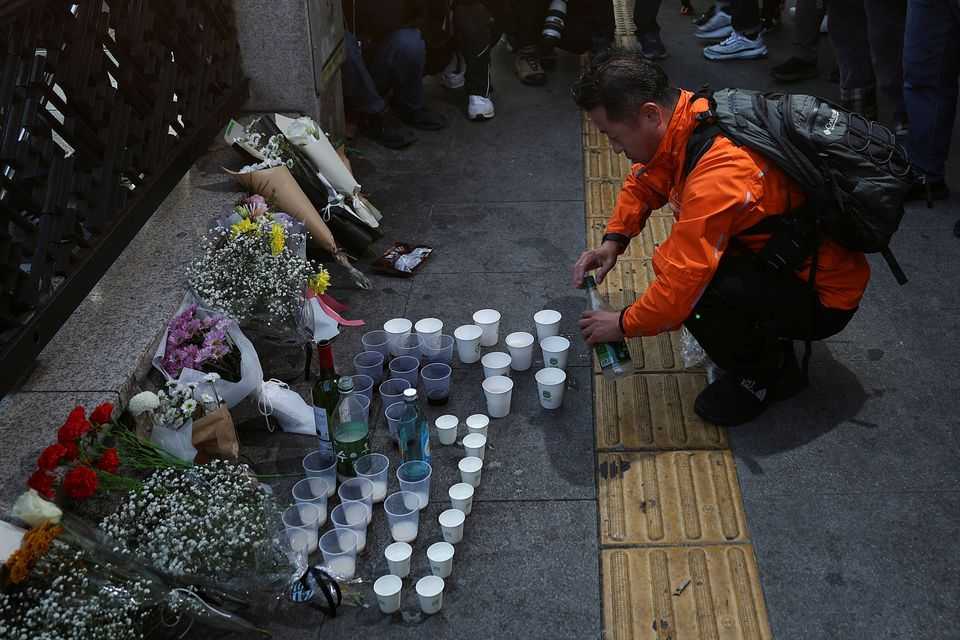 Foreign leaders offer condolences over deadly South Korea crush