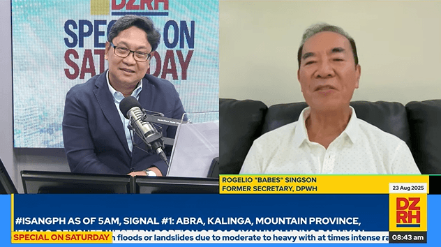 Former DPWH Secretary Singson to Marcos: Suspend flood control projects now, remove district engineers