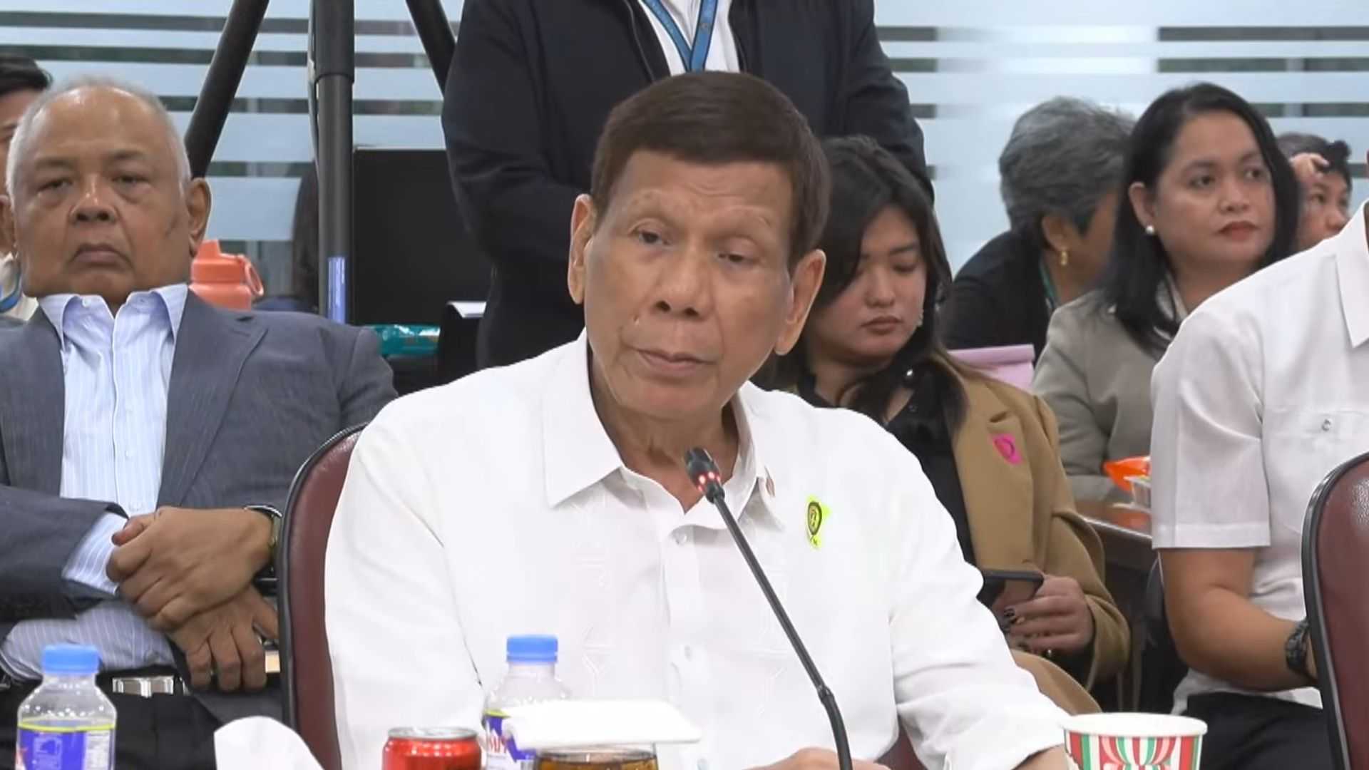FPRRD hopes his first Quad Committee hearing appearance will be his last