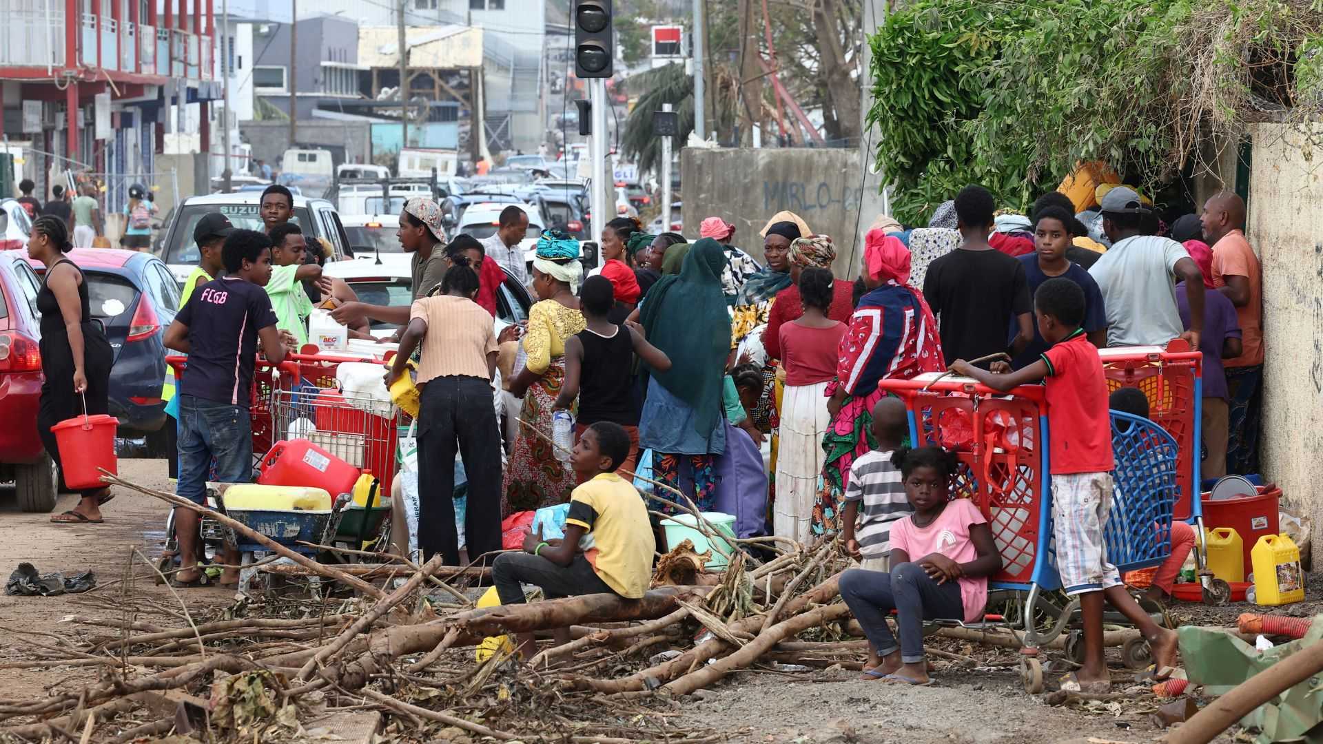 France's Mayotte cleans up after cyclone, total death toll still unknown