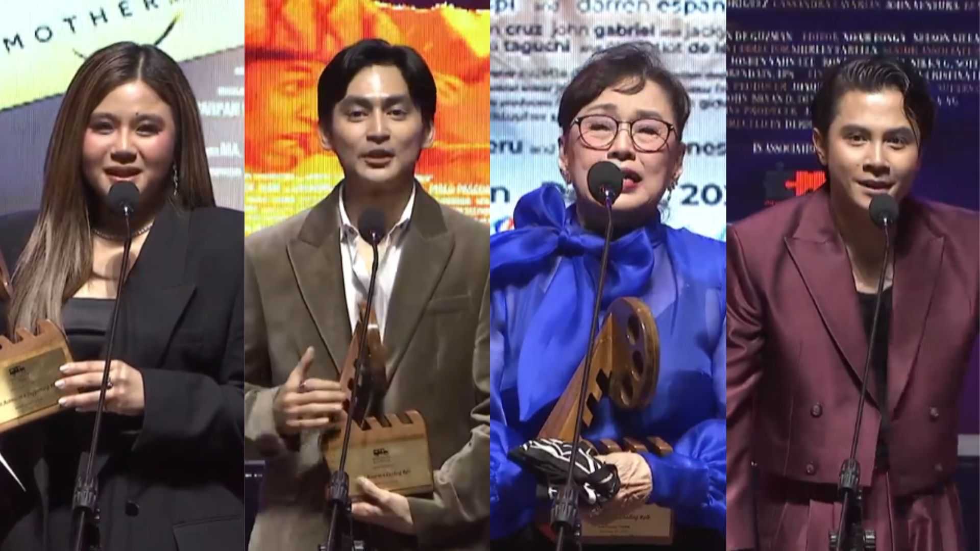 FULL LIST: Winners of 49th Metro Manila Film Festival