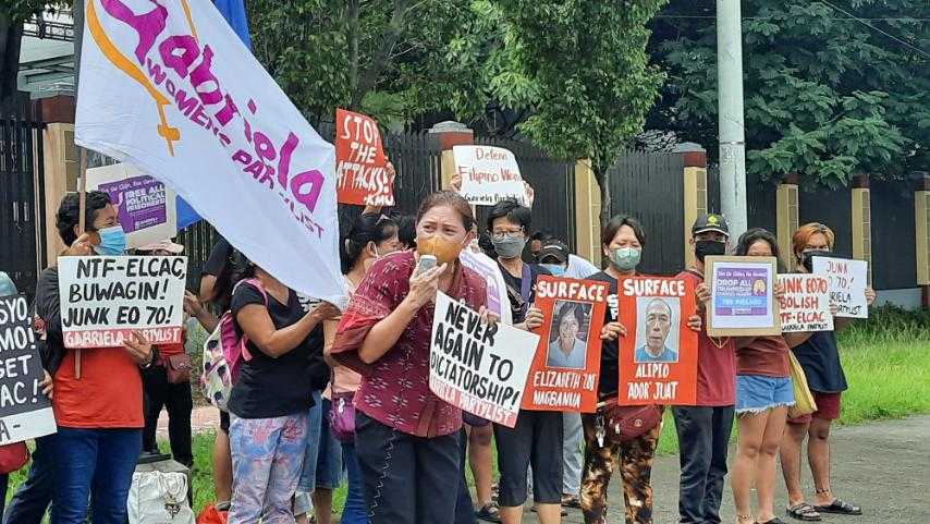 Gabriela party-list urges Marcos to seek clemency for Veloso