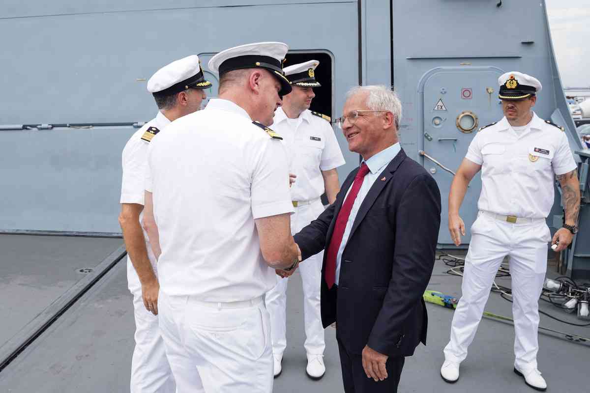 German Navy ships’ port call in Manila a testament to Germany’s commitment to uphold int'l rules-based order – Amb. Pfaffernoschke