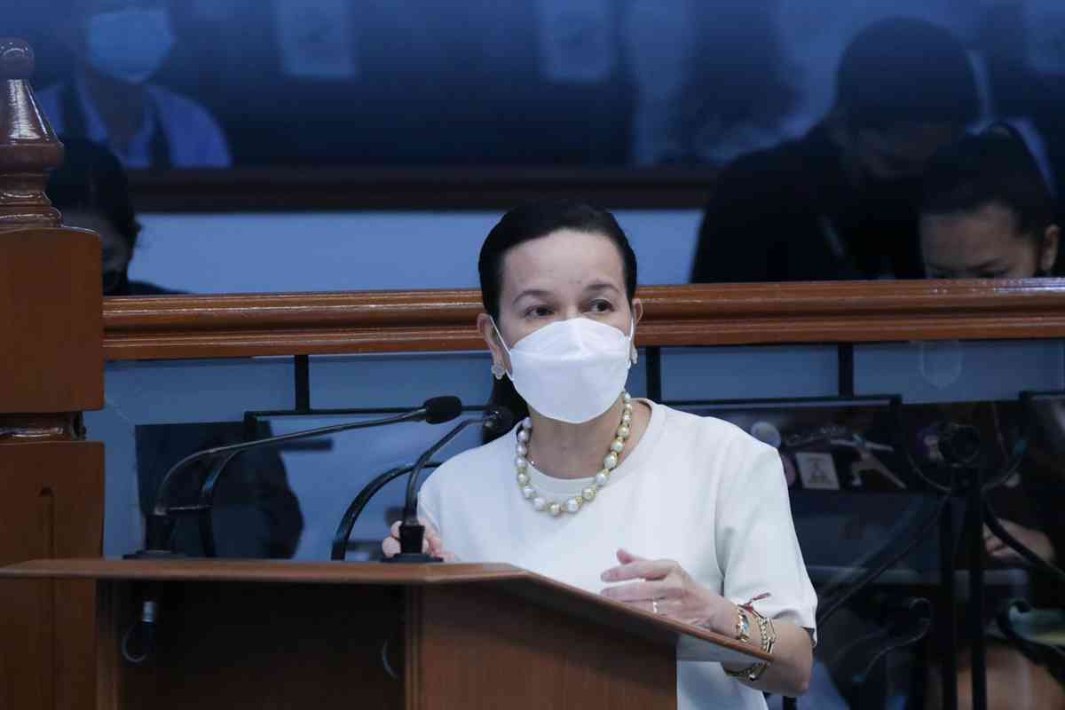Grace Poe tests positive for COVID-19, says Zubiri