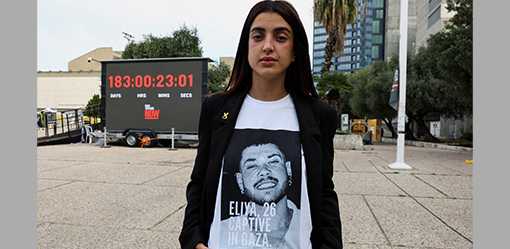 Hamas attack survivor waits six months for captive boyfriend's release