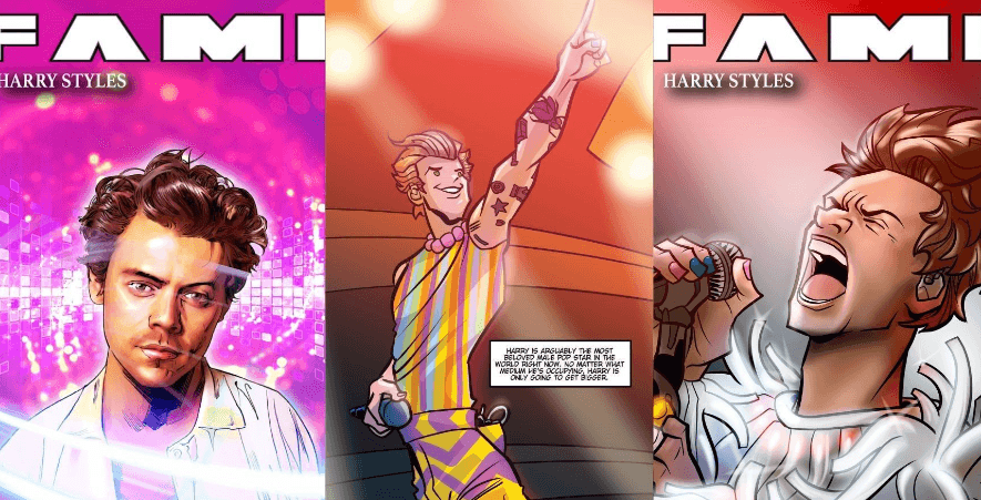 Harry Styles now has his own comic book