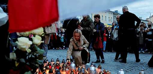 Hometown mourners commemorate Polish aid worker killed in Gaza