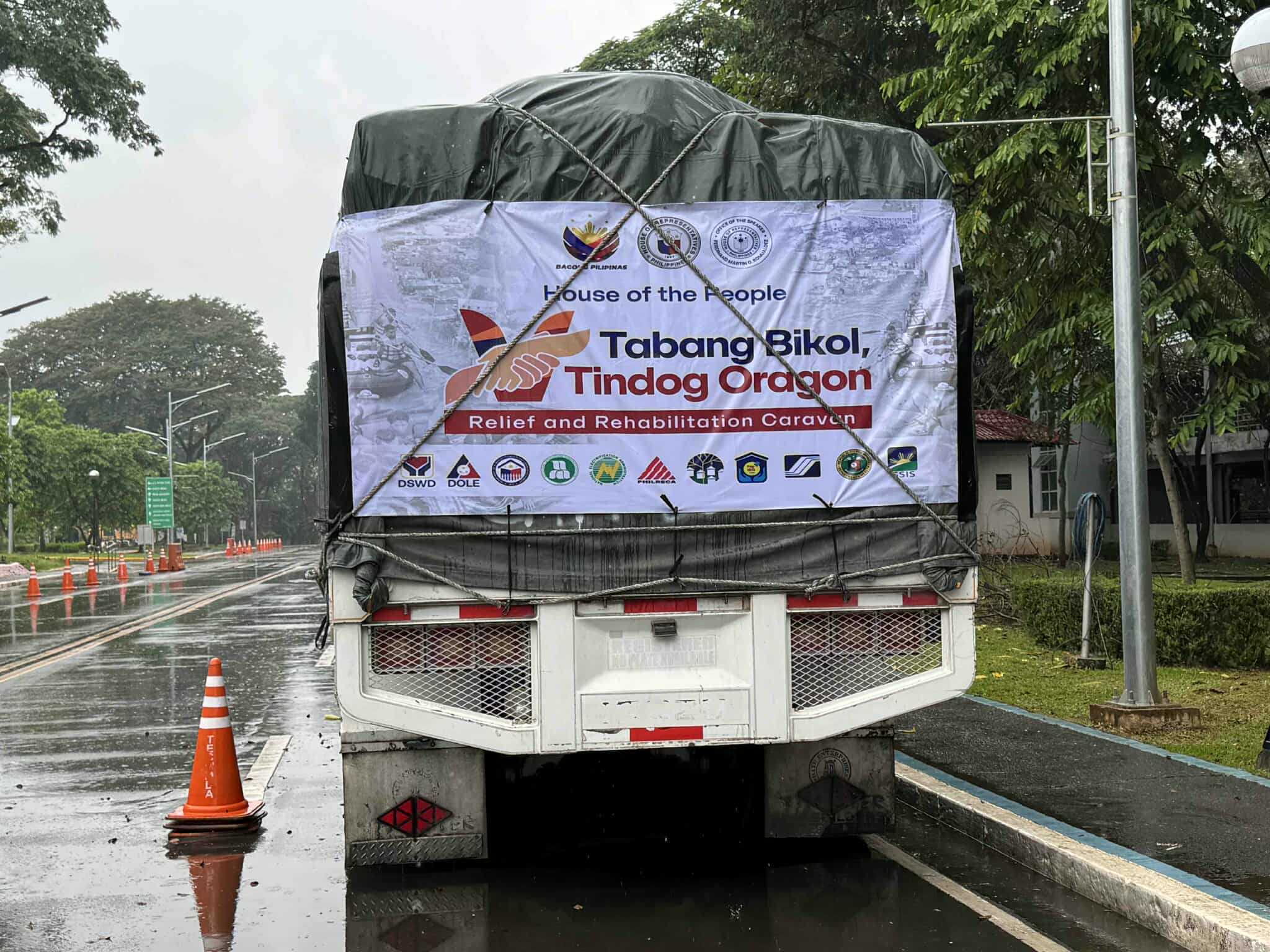 House launches ‘Tabang Bikol, Tindog Oragon’ relief caravan
