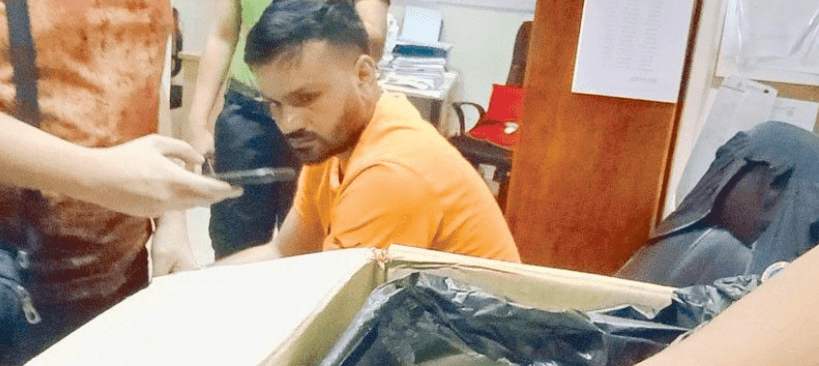 Indian handcuffed after receiving P1 million opium poppy pods