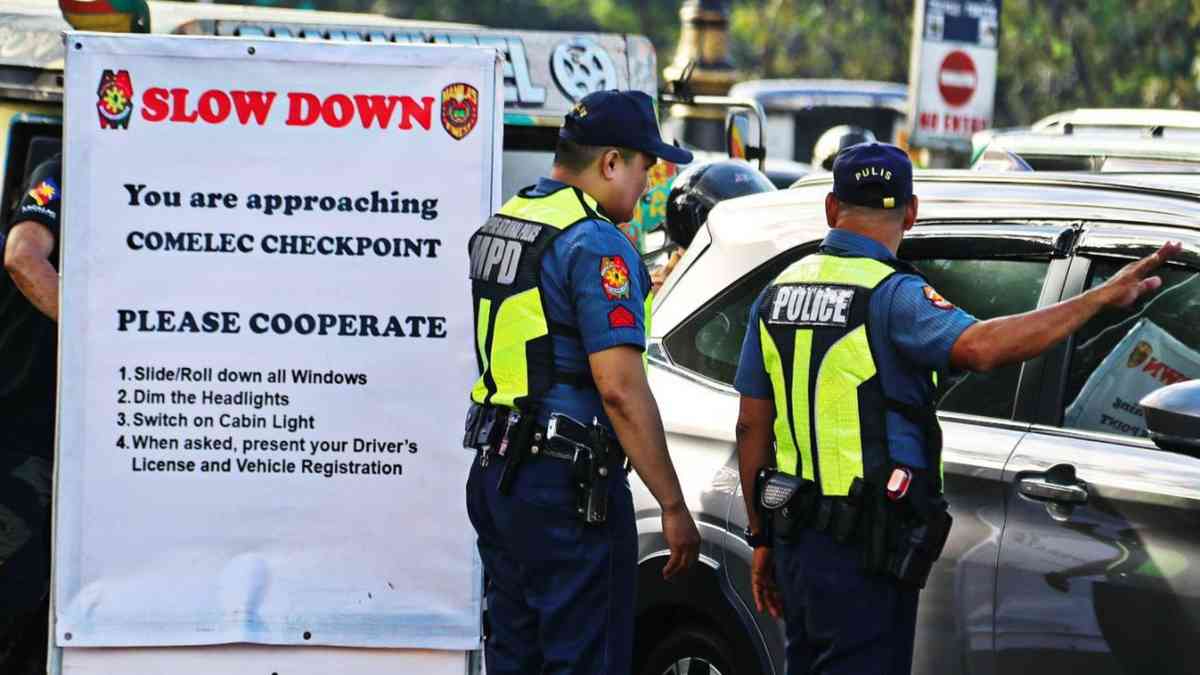 Intensified security operations in PH begin as election period nears