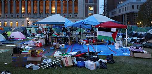 Israel's Netanyahu says 'more has to be done' to stop pro-Palestinian protests on US campuses