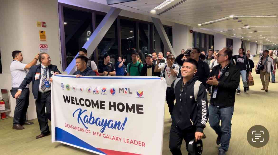 Israel Embassy expressed “happiness” for Filipino seafarers released by Houthi amidst ceasefire between Israel and Hamas
