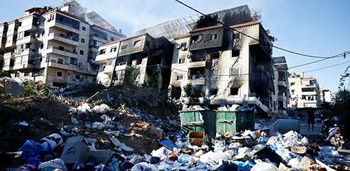 Israel pounds Beirut and Gaza after rockets hit Israel's north