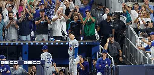 Japan cheers as national hero Ohtani becomes the majors first 50-50 man