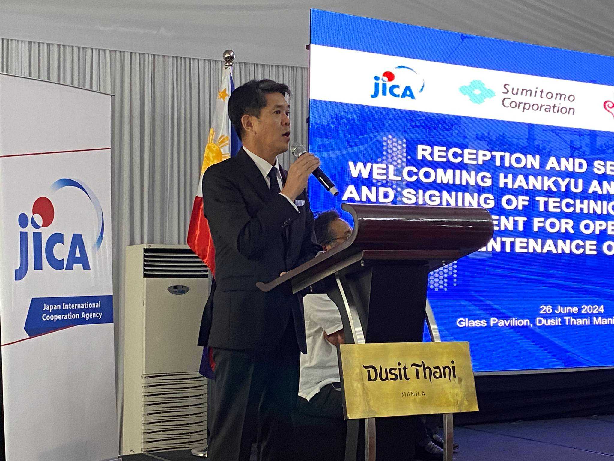 Japan committed to support railway projects in the PH