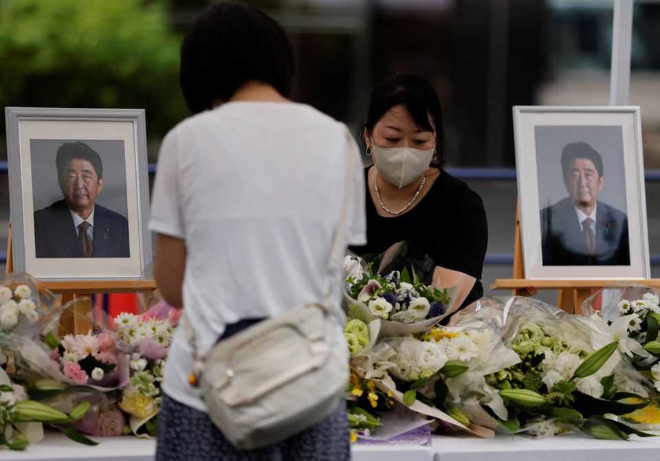 Japan to hold state funeral for ex-PM Abe on Sept 27 -sources