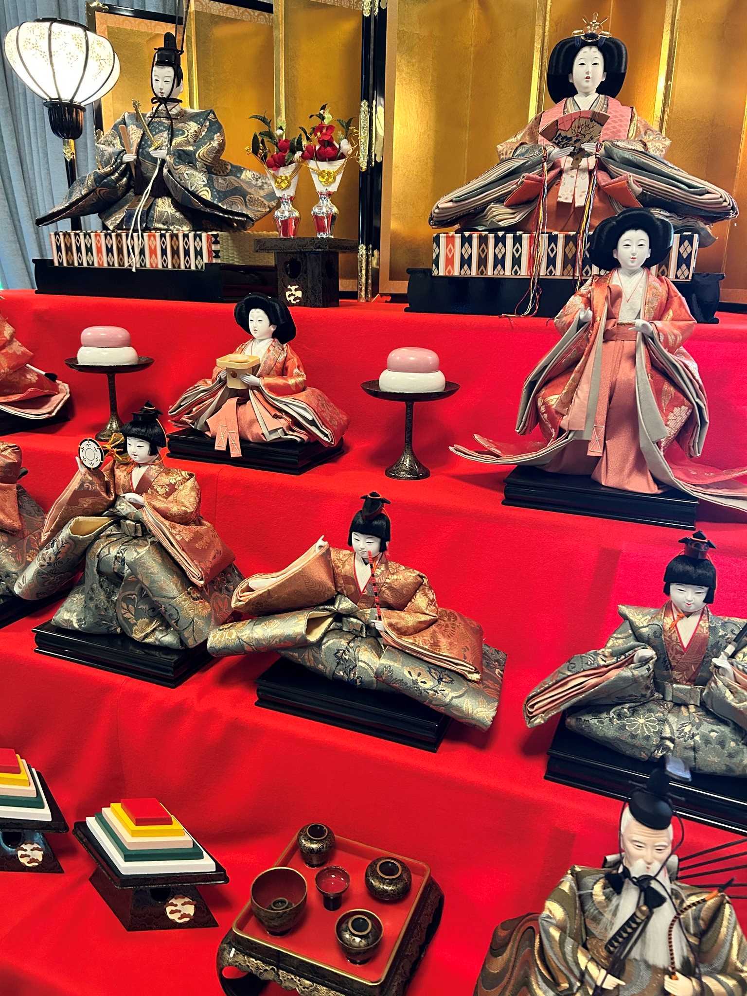 Japanese Envoy showcase traditional ornamental dolls in celebration of Girls’ Day