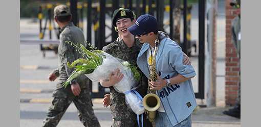 Jin, oldest member of K-pop's BTS, finishes army service in South Korea