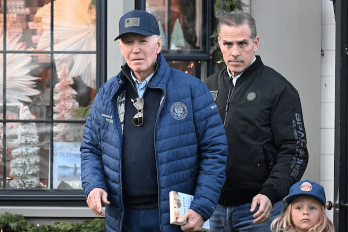 Joe Biden grants pardon to son Hunter