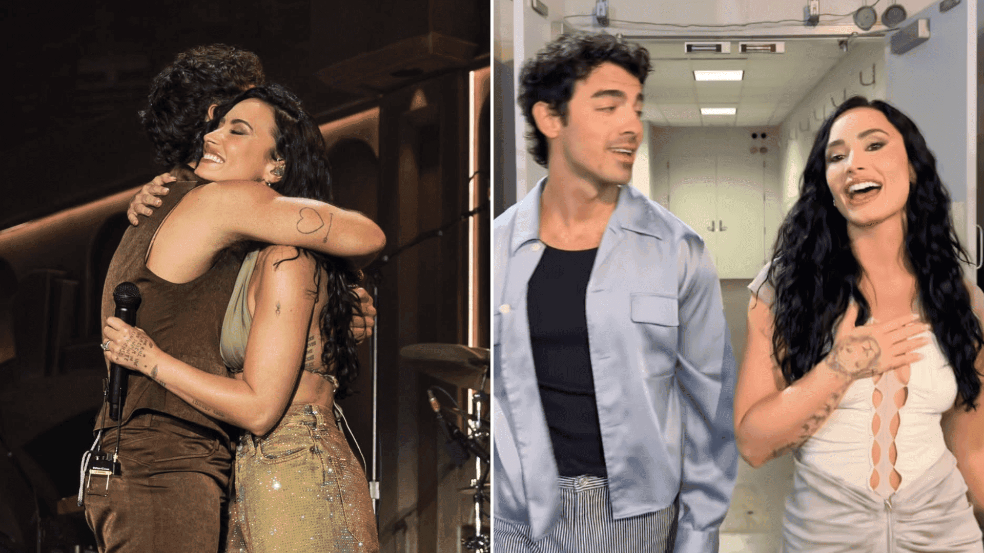 Jonas Brothers, Demi Lovato reunite for ‘Camp Rock’ throwback