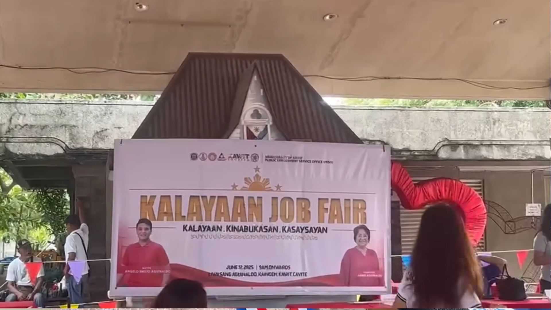 Kalayaan job fair opens at Aguinaldo Shrine in Kawit, Cavite
