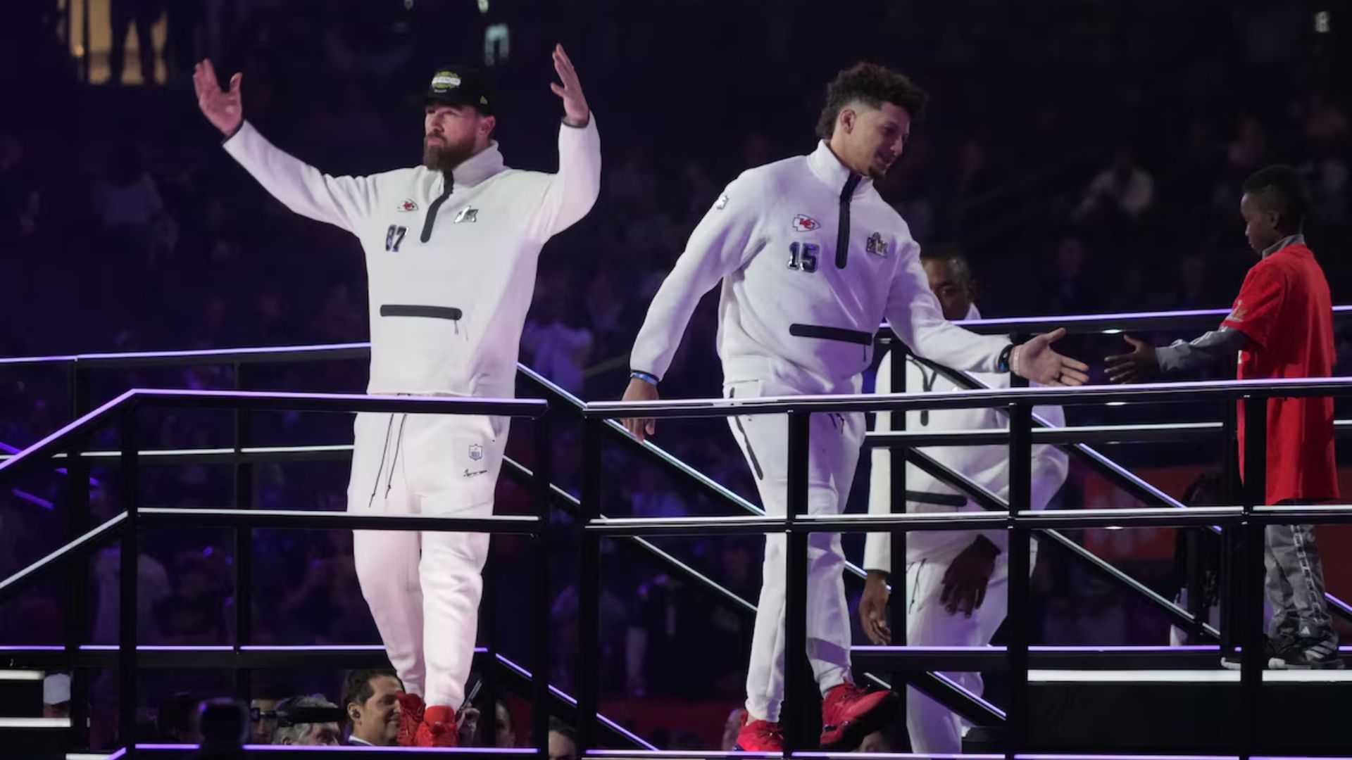 Kelce aims to match Swift's energy at Super Bowl