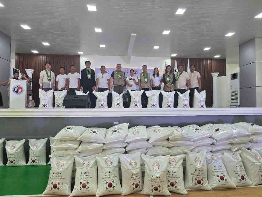 Korea donates 4,000 MT of rice for Batangas communities affected by typhoons