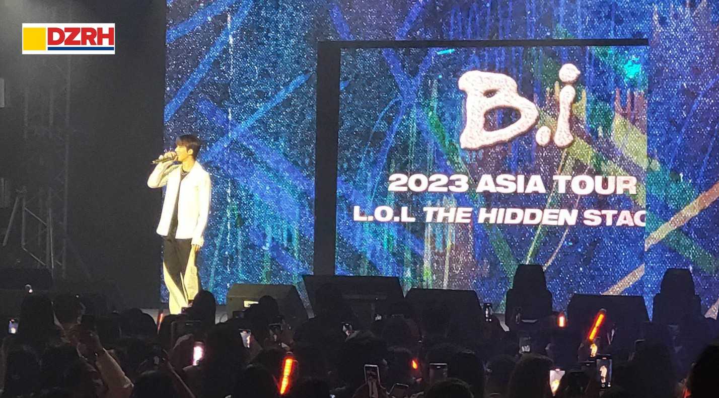 Korean star B.I reunites with Pinoy fans; James Reid performed as special guest