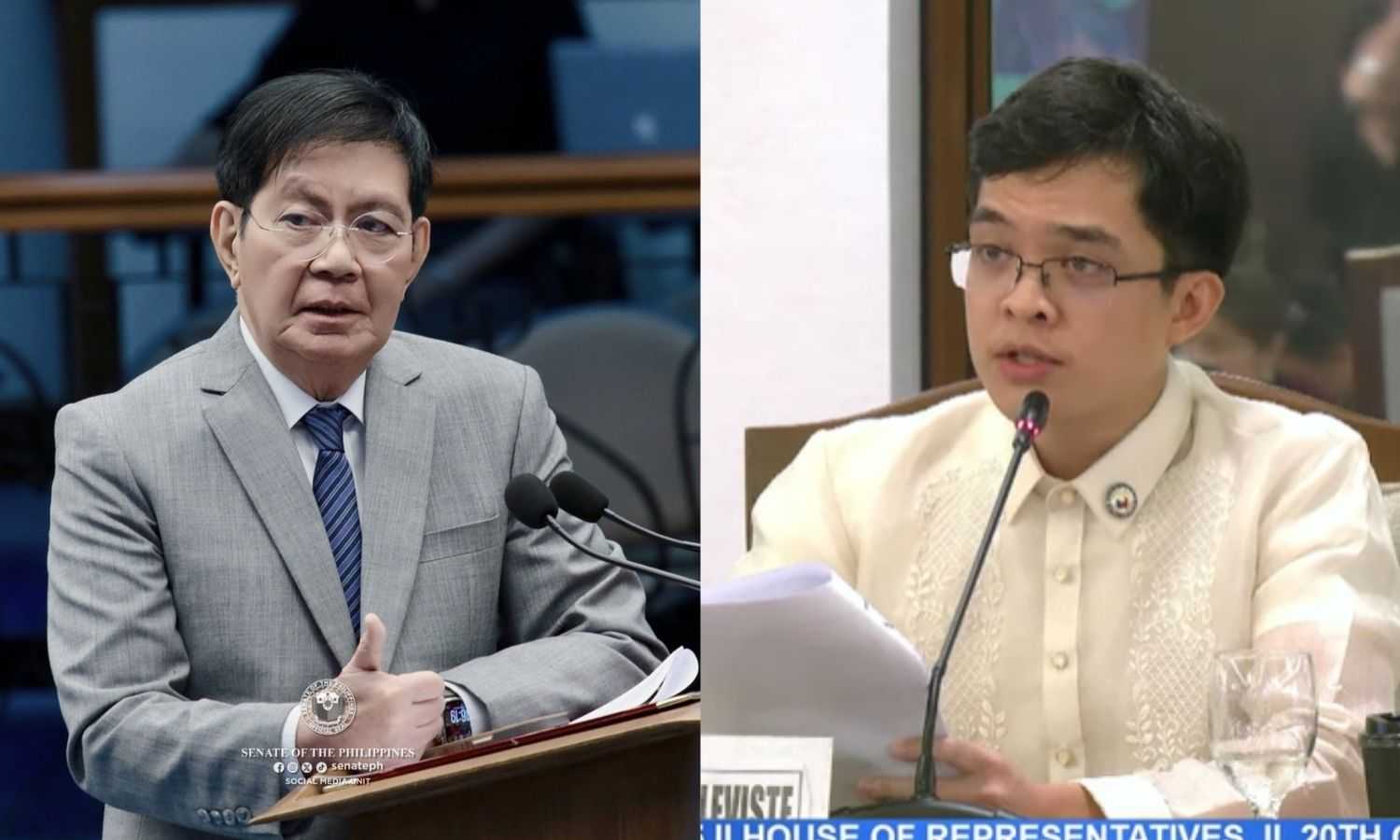 Lacson lauds Rep. Leviste for entrapment of DPWH engineer in ₱360-M bribe attempt