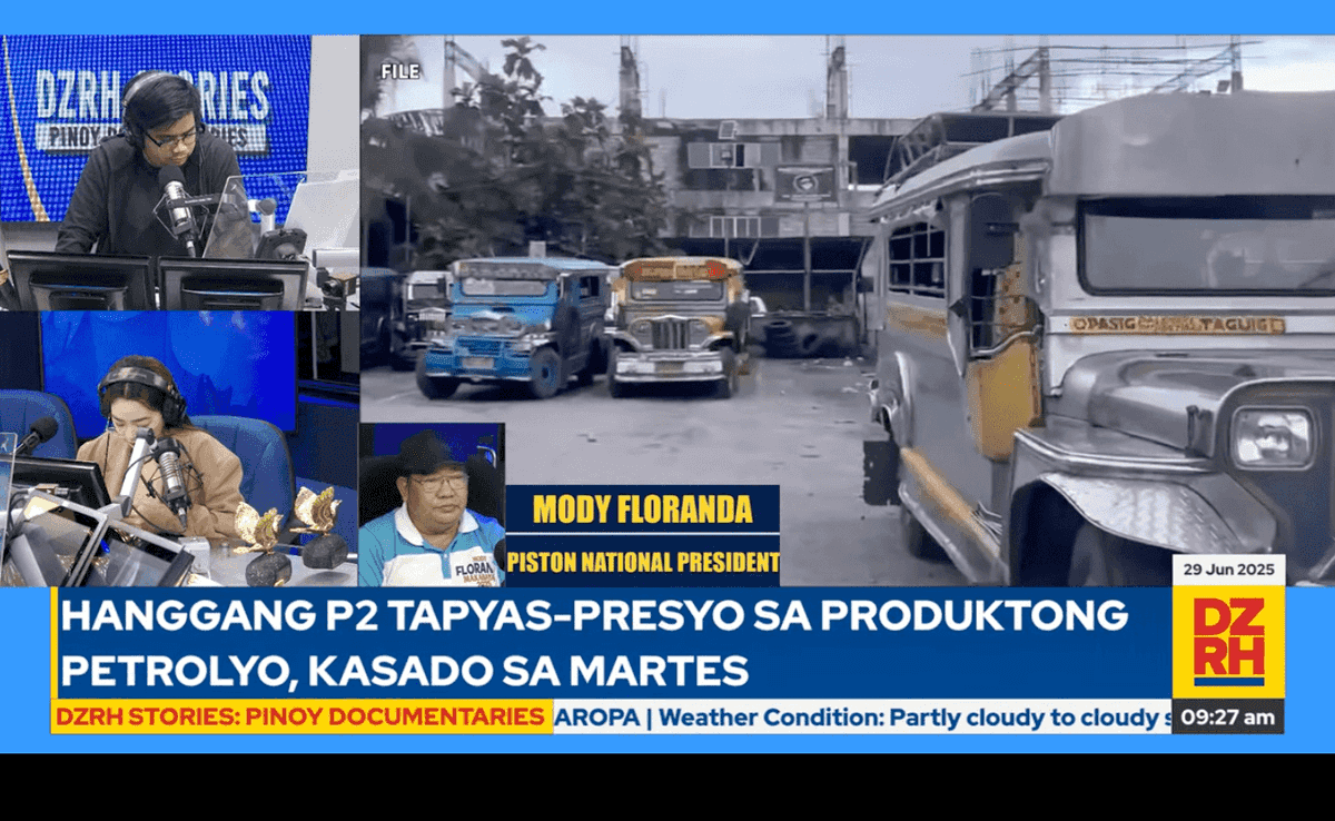 'Lantaran na panloloko': PISTON slams DOE over oil price changes