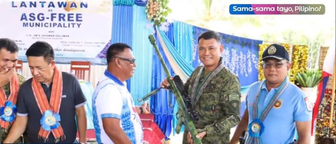 Lantawan, Basilan now free of Abu Sayyaf