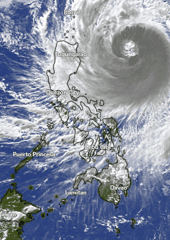 'Leon' develops into a typhoon, Signal No. 2 hoisted over parts of Northern Luzon