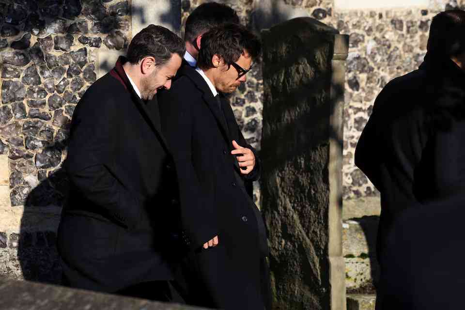 Liam Payne's former One Direction bandmates attend his funeral