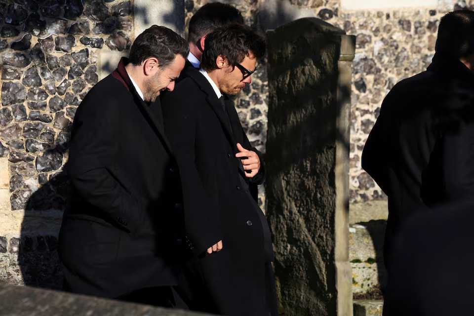 Liam Payne's former One Direction bandmates attend his funeral
